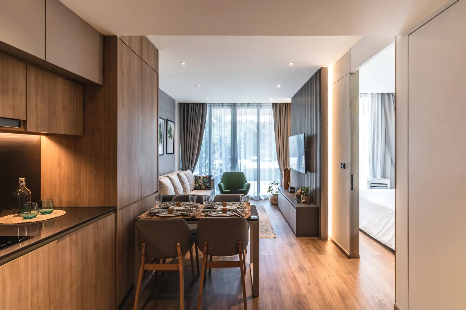 Layan Green Park 1 bedrooms 1 square 67