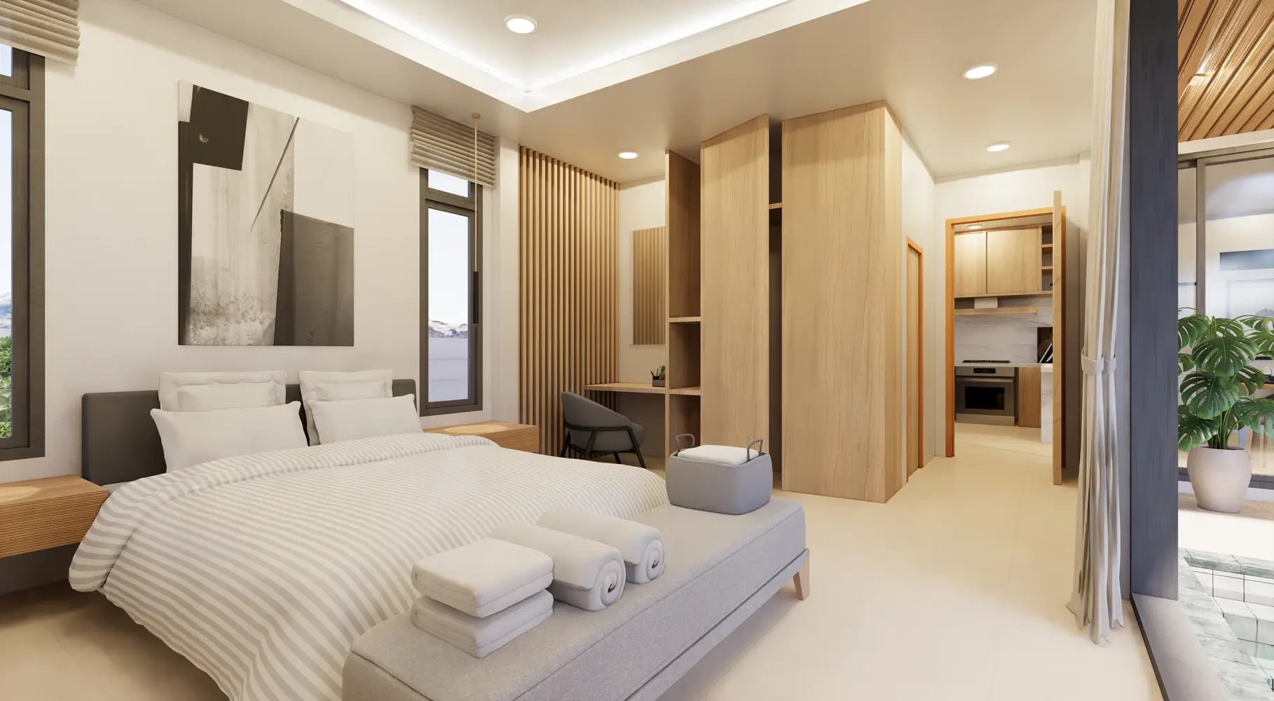 Le Villa Lake bedrooms 3 square 400