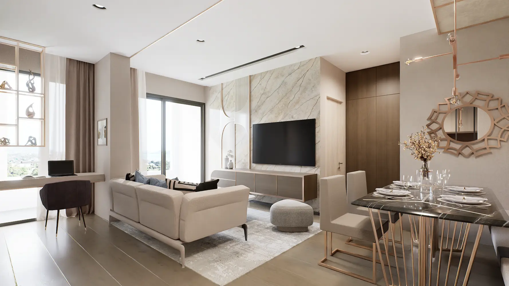 Bellevue Lagoon bedrooms 2 square 75.15