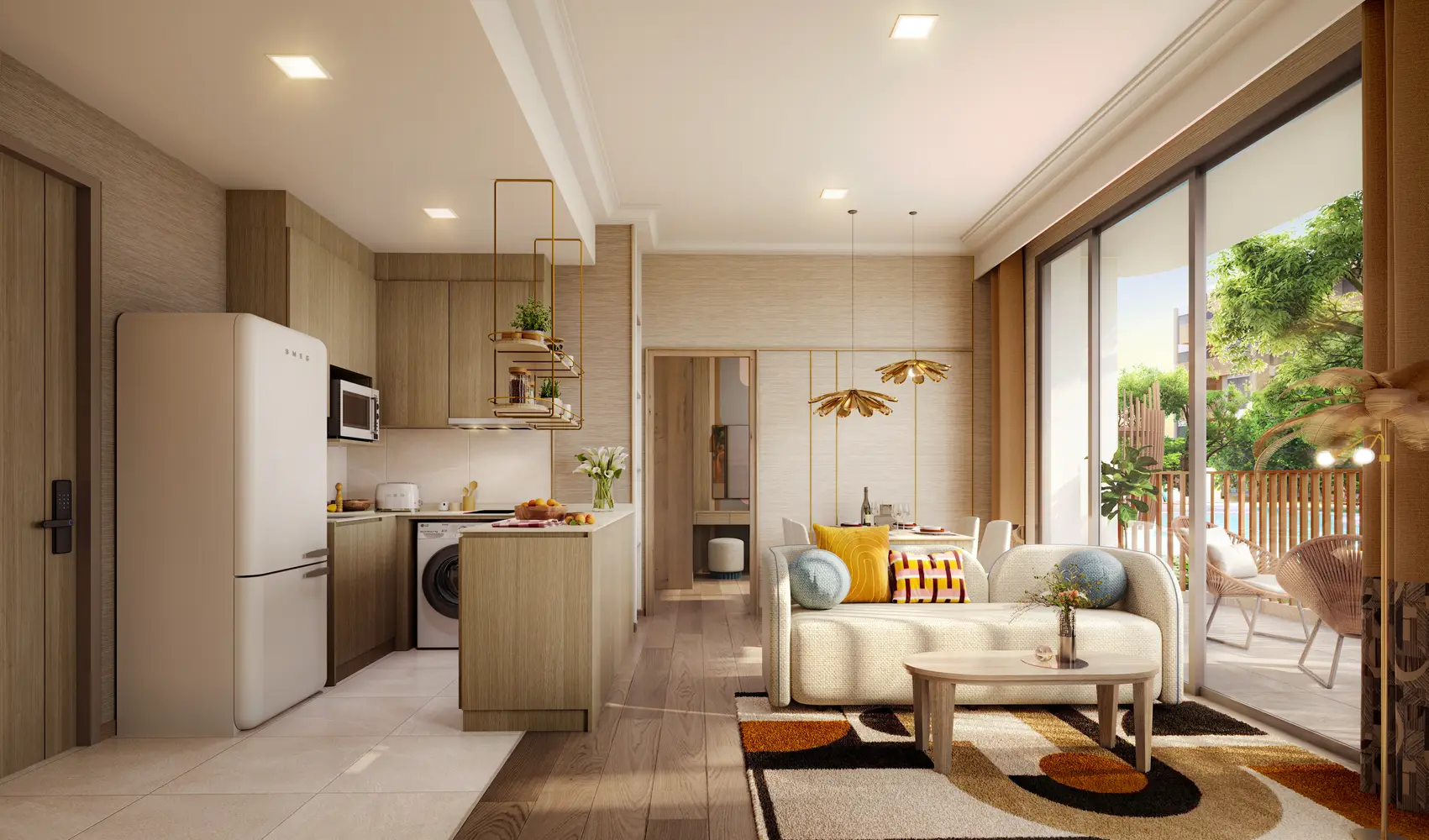 Canvas Cherngtalay bedrooms 1 square 42.75