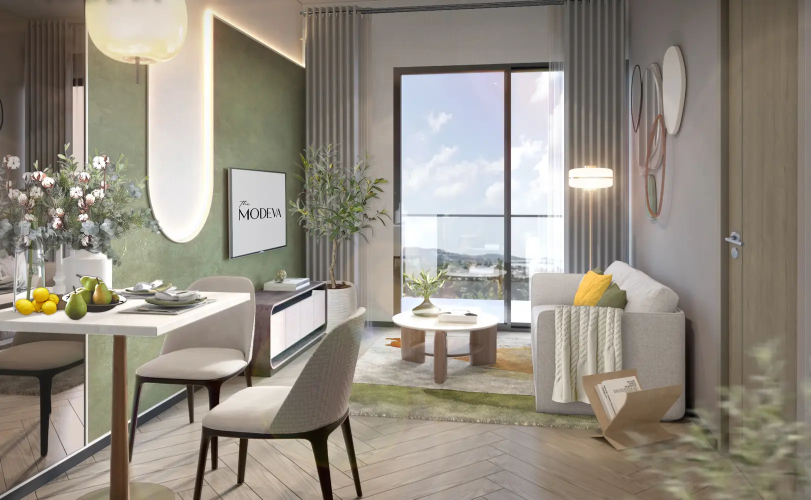 The Title Modeva bedrooms 1 square 33