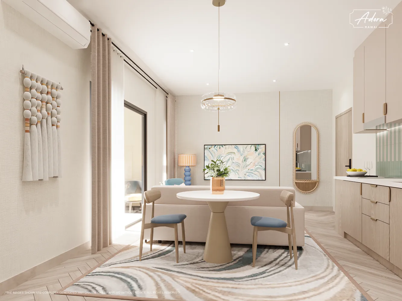 The Title Adora bedrooms 1 square 42