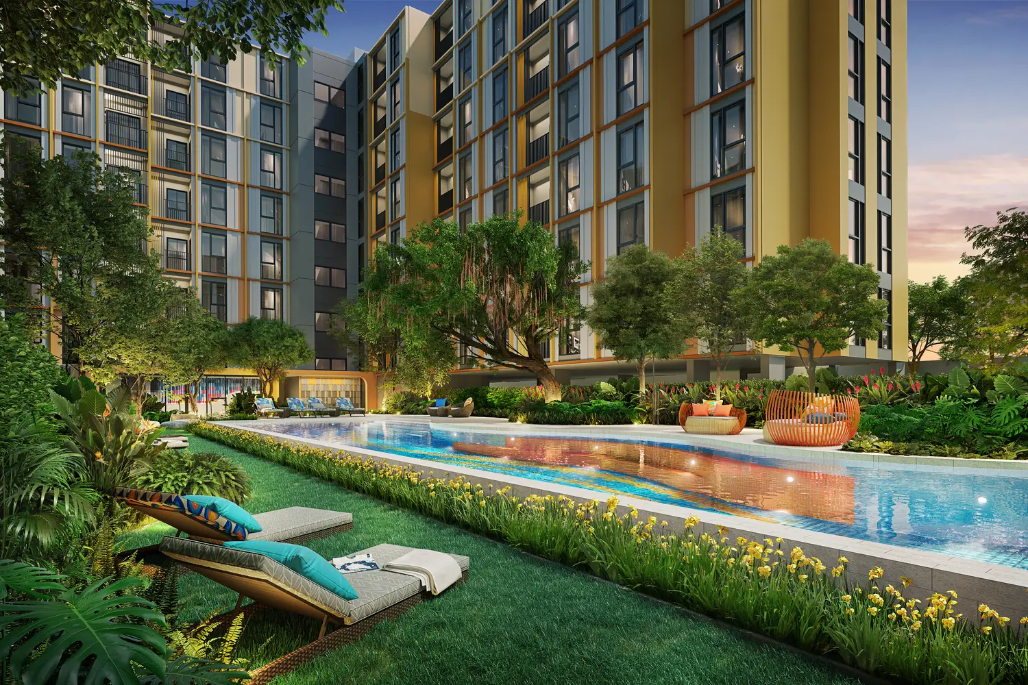 The Base Rise bedrooms 1 square 24.9