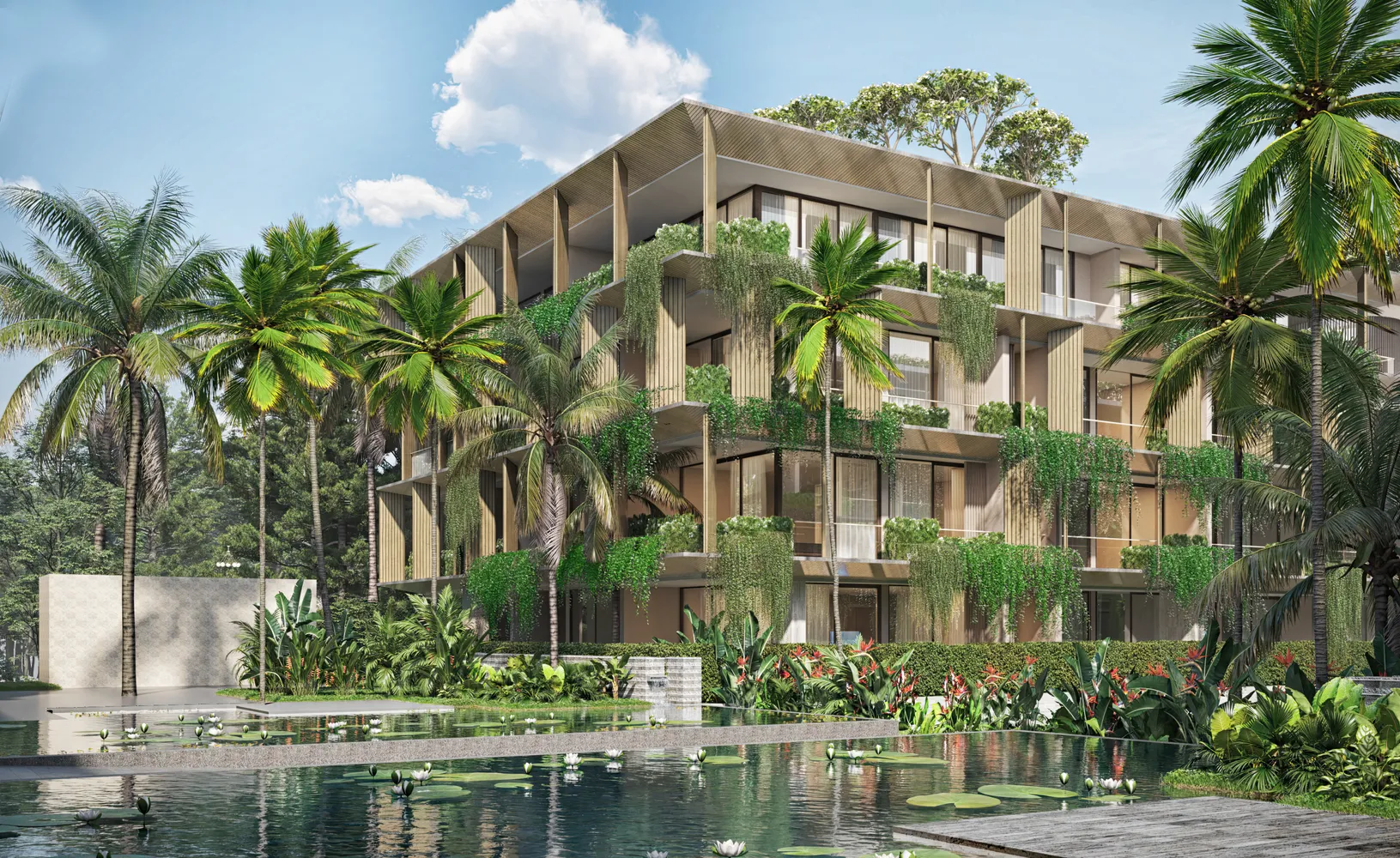 Eden Residences bedrooms 2 square 105