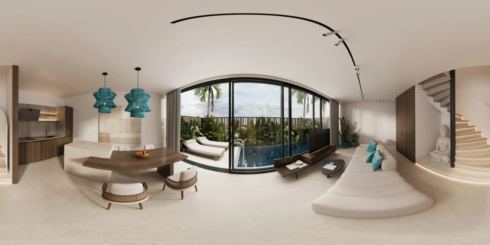 Pandawa Dream bedrooms 2 square 87