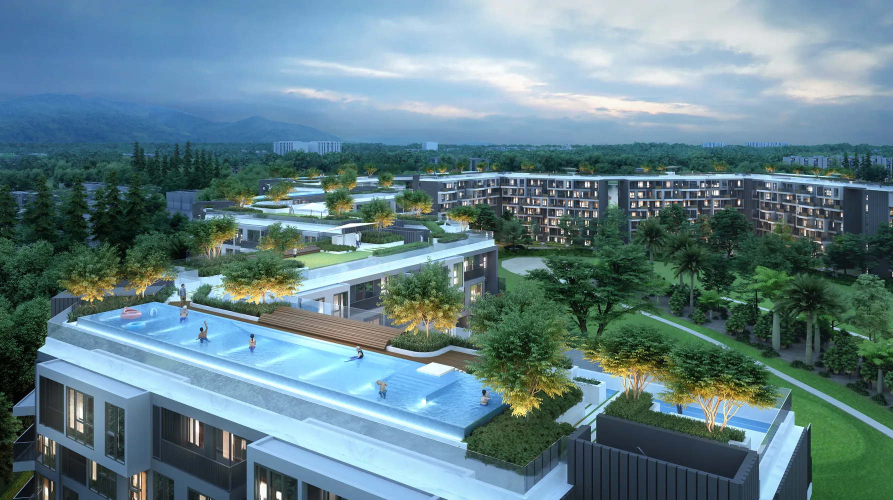 Skypark-Celeste bedrooms 2 square 40
