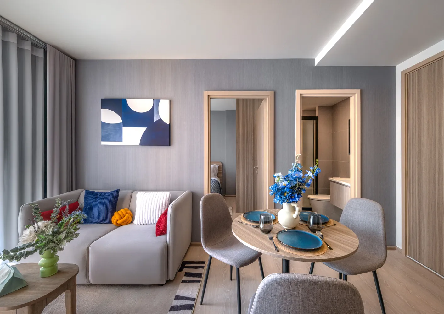 The Base Rise bedrooms 1 square 24.9