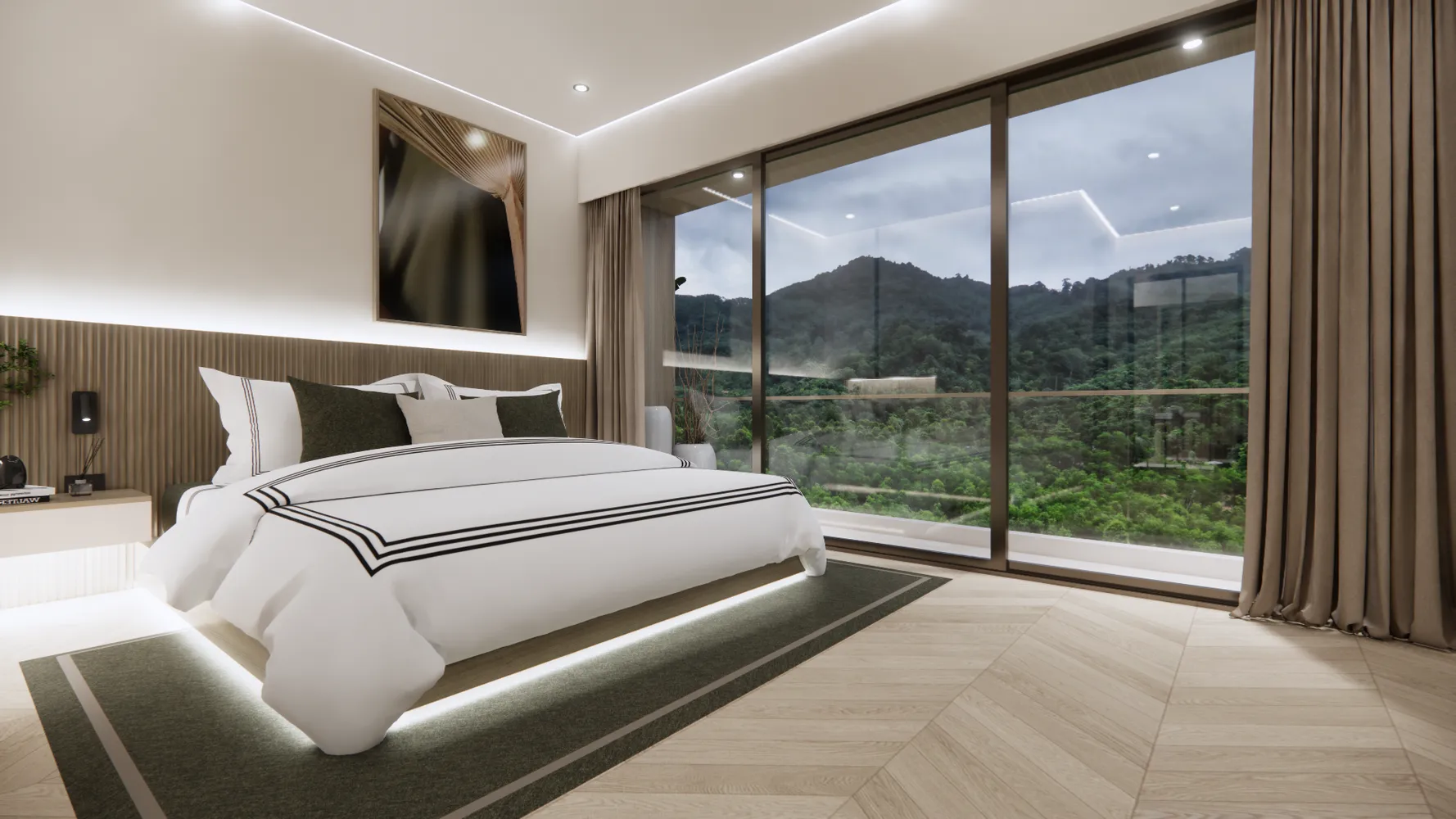 The Trees Residence bedrooms 1 square 37.28