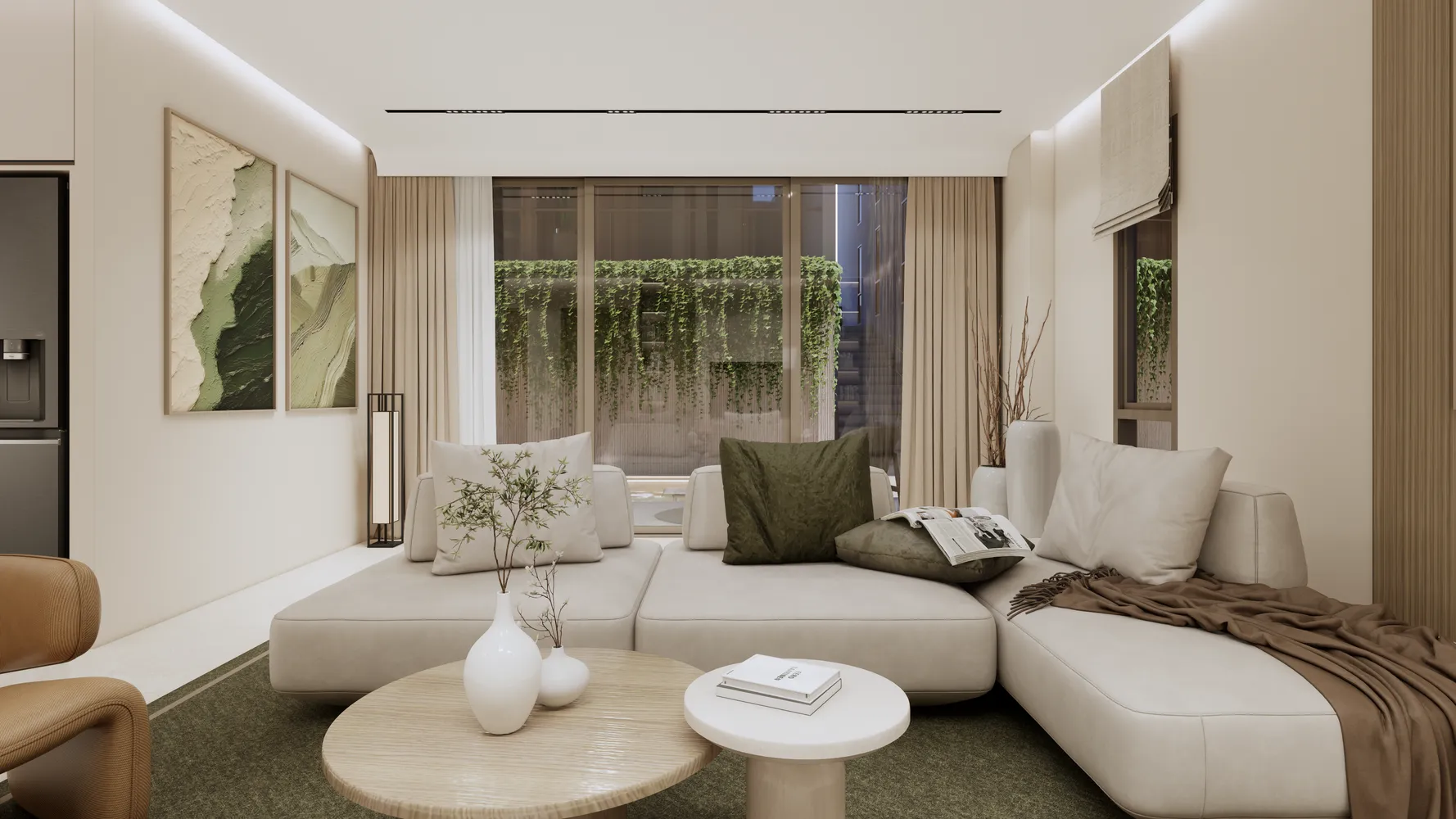 The Trees Residence bedrooms 2 square 55.03