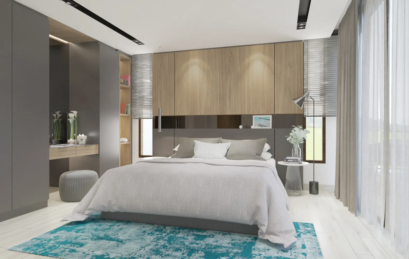 Bright Phuket bedrooms 1 square 62.4