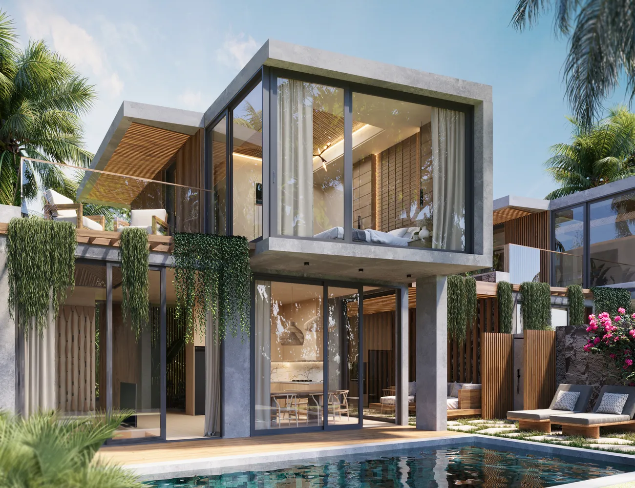 Every Bali Villas bedrooms 1 square 188.8