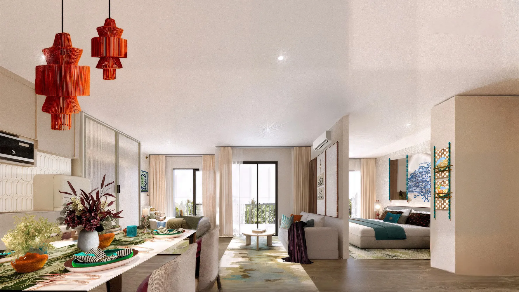 Vivana bedrooms 2 square 50.5