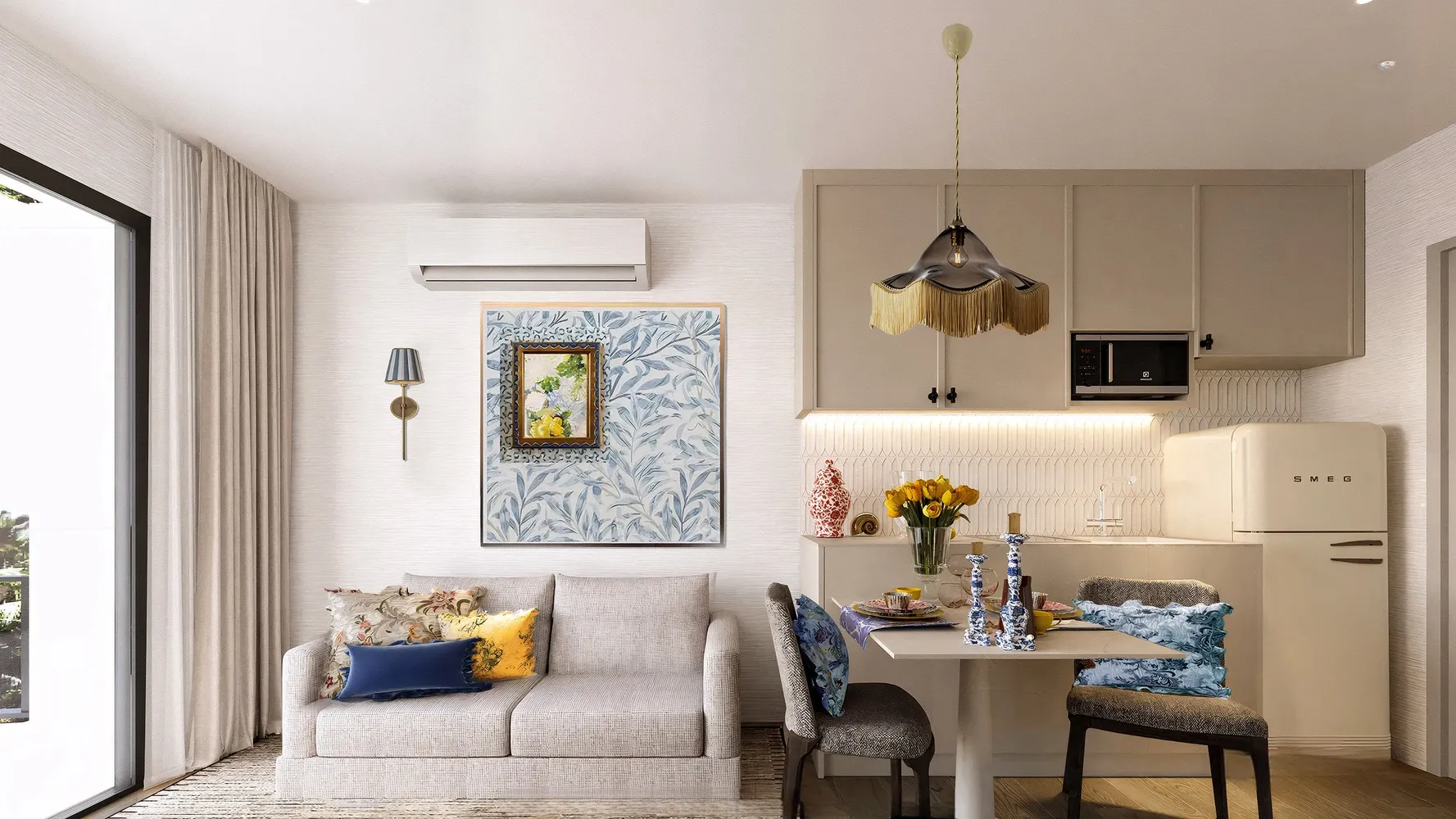 Vivana bedrooms 2 square 50.5
