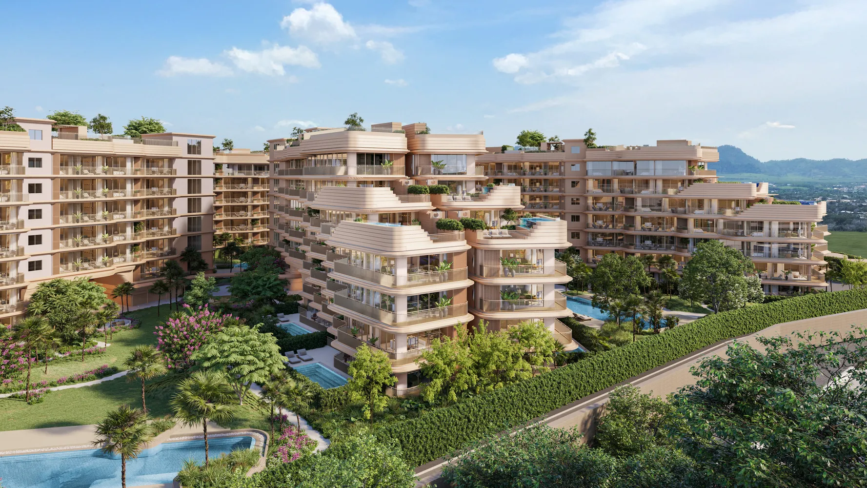 Laguna Golf Residences Hibiscus bedrooms 3 square 300