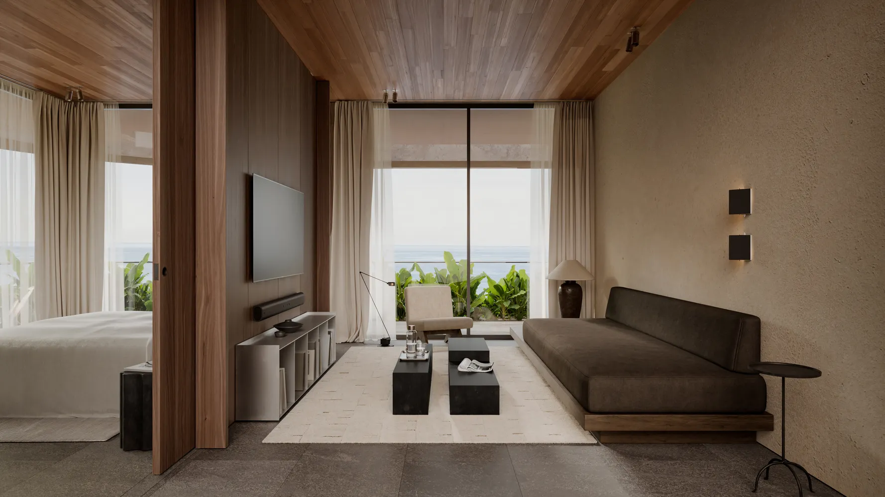 Luna Residences bedrooms 1 square 74