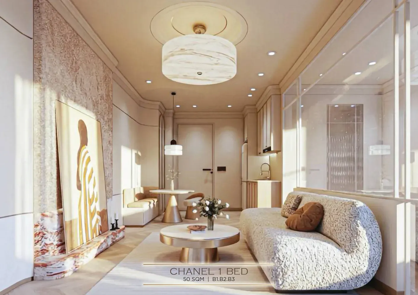 Time Castle bedrooms 1 square 50